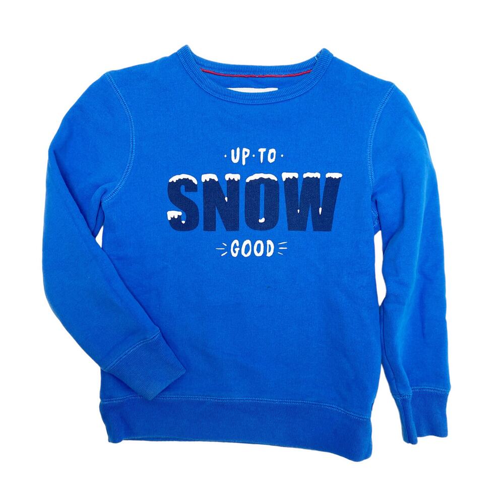 Boden Up to Snow Good Sweatshirt 8/9